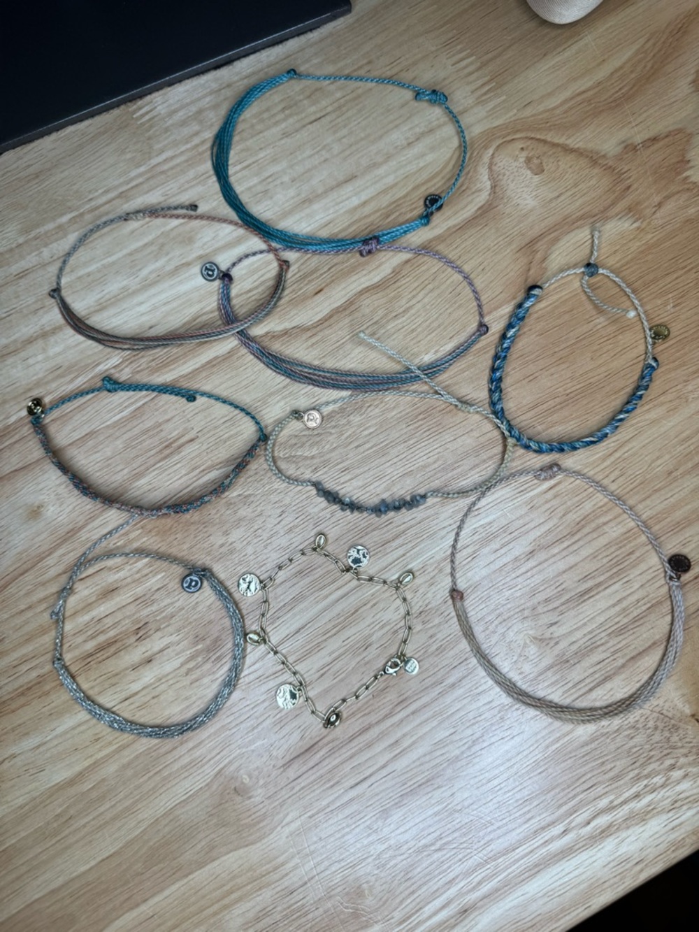 Pura Vida Braided Bracelet Adjustable Authentic TEN De-Stash Bundle